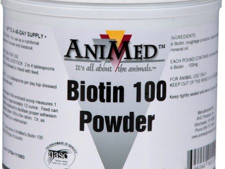 Animed Biotin 100 Powder Hot on Sale