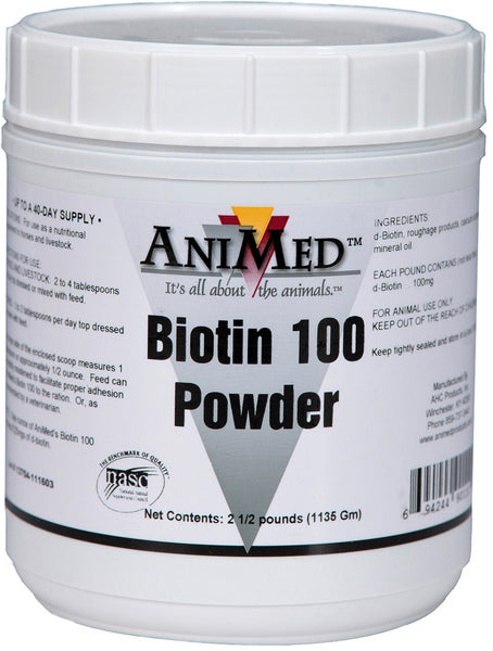 Animed Biotin 100 Powder Hot on Sale