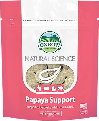 Oxbow Natural Science Papaya Support Digestive Health Small Animal Supplement Online