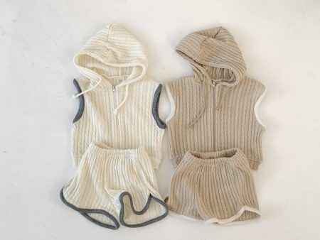 ［bebe holic］Twist hood bebe set Hot on Sale