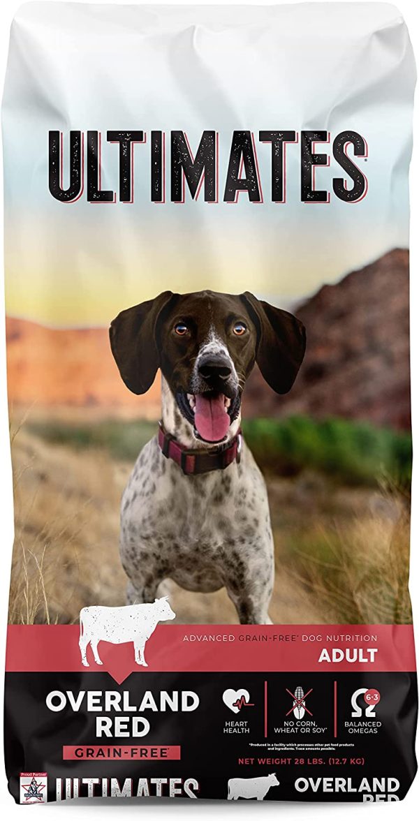 Ultimates Overland Red with Beef Grain-Free Dry Dog Food Discount