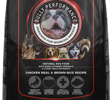 Bully Performance Dog Food 40-lbs All Life Stages Fashion