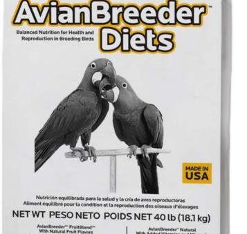 Zupreem Avian Breeder Diets Fruit Blend Large Parrot Bird Food, 40-lb Discount