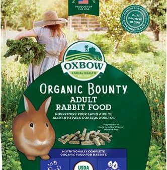 Oxbow Organic Bounty Adult Rabbit Food 3 lb bag Discount