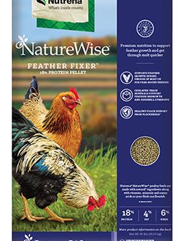 Nutrena NatureWise Feather Fixer Chicken Feed 40lb Discount