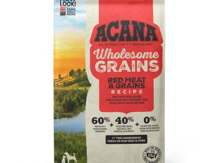 Acana Red Meat & Grains Recipe Dog Food 22.5 lb Sale