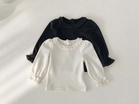 ［bebe holic］Fran frill tops Sale