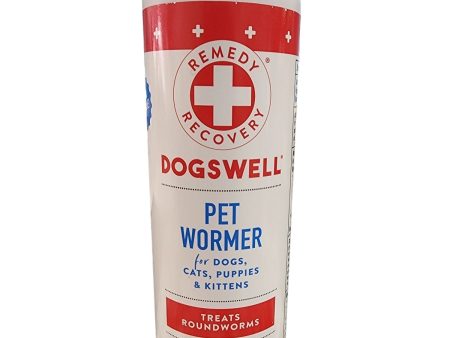 Remedy+Recovery Pet Wormer for Dogs, Cats, Puppies & Kittens 8-oz Supply