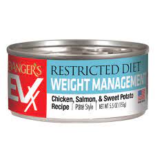 Evangers EVX Restricted Diet Weight Management Chicken, Salmon & Sweet Potato Cat Food CASE 24 Online