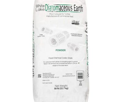 White Lake Earth Diatomaceous Earth Livestock Supplement, 50-lb Supply