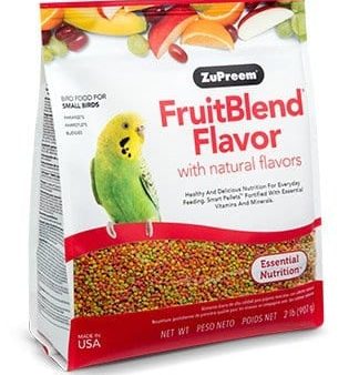 ZuPreem FruitBlend with Natural Fruit Flavors Small Bird Food on Sale