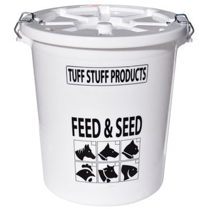 HD FEED & SEED STORAGE W LID 17 Gal For Sale