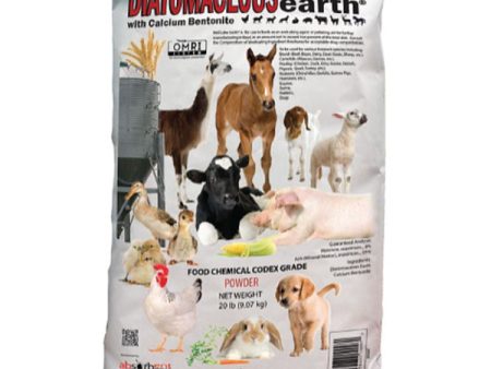 Red Lake Earth Diatomaceous Earth 20 lb Online now