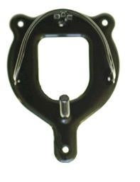 Metal Bridle Holder, Black Fashion