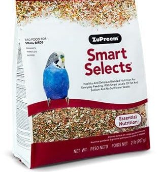 Zupreem Smart Selects Small Bird Parakeets 2 lb bag Fashion