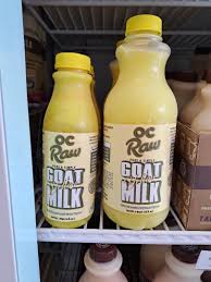 OC Raw Frozen Pure And Simple Yellow Goat Milk 32 oz Supply