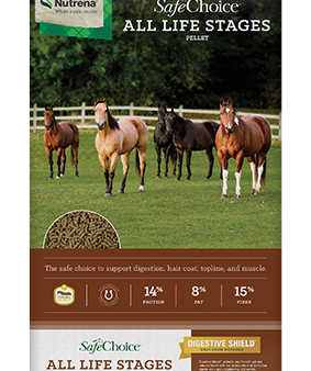 Safe Choice All Life Stages Horse Feed 50 lb Online Sale