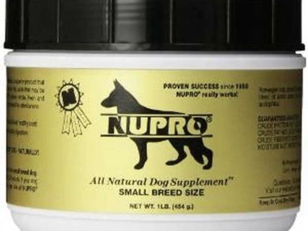 Nupro All Natural Small Breed Dog Supplement, 1-lb canister For Discount