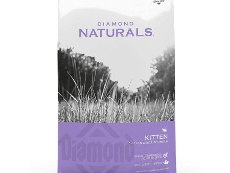 Diamond Naturals Kitten Formula Dry Cat Food, 6-lb Supply