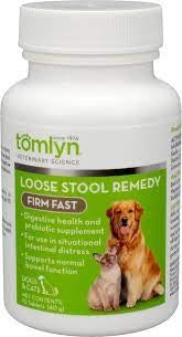 Tomlyn Firm Fast Loose Stool Remedy Beef-Flavored Tablets for Dogs & Cats, 10-count Cheap