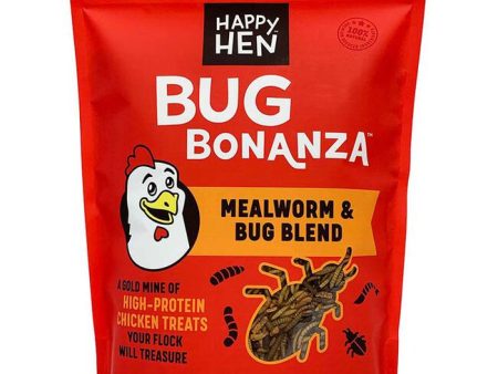 Happy Hen Treats Bug Bonanza Mealworm & Bug Mix Chicken Treats 30 oz Discount