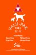 VALU-PAK Free 22 12 Orange Bag Dog Food All Life Stages on Sale