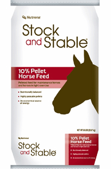 Stock & Stable 10% Horse Pellet For Discount