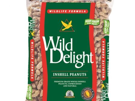 Wild Delight In-Shell Peanuts 5 lb Reasealable Bag on Sale